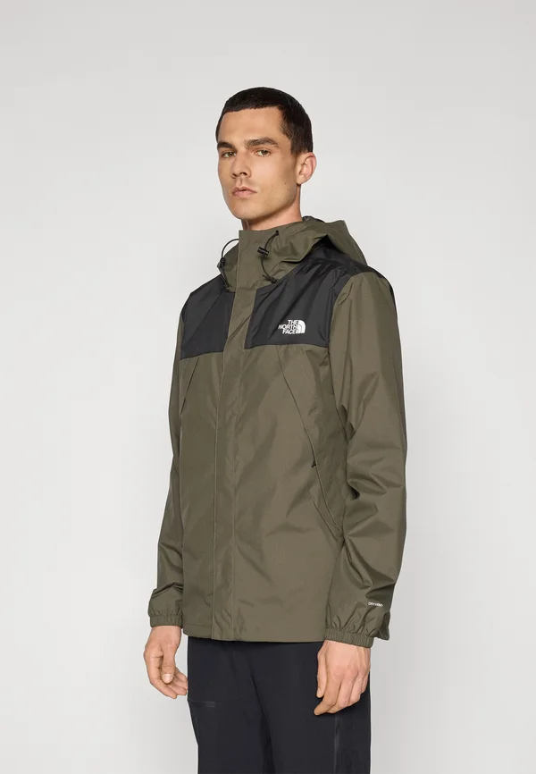 M ANTORA JACKET - Hardshell jacket - new taupe green/black