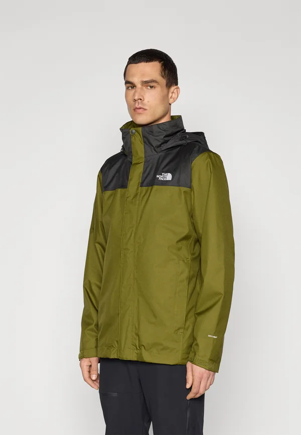 M EVOLVE II TRICLIMATE JACKET - EU - Hardshell jacket - forest olive/asphalt grey