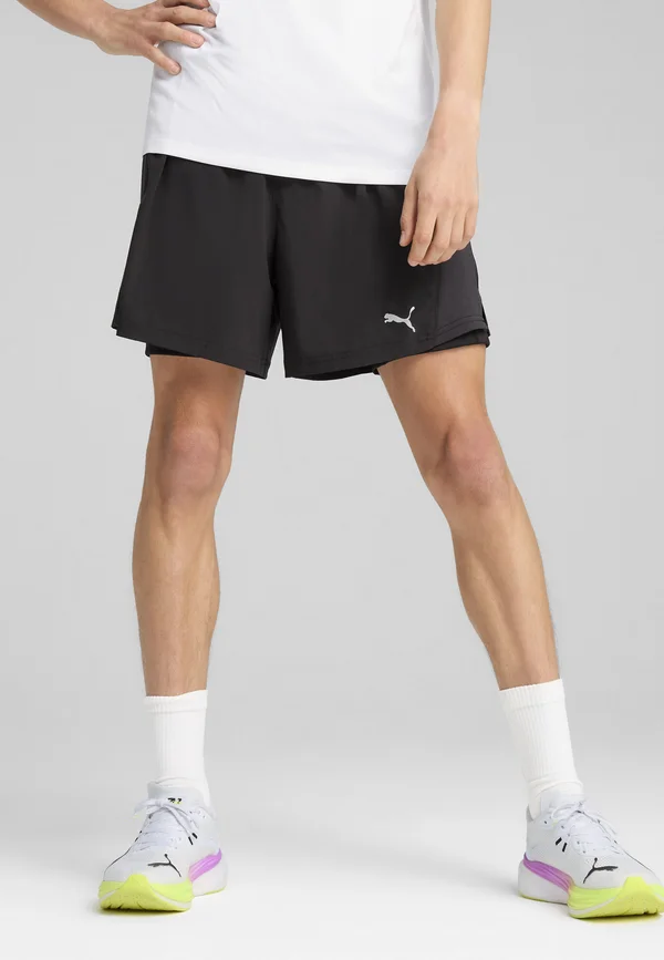 M RUN VELOCITY 2IN1 - Sports shorts - black