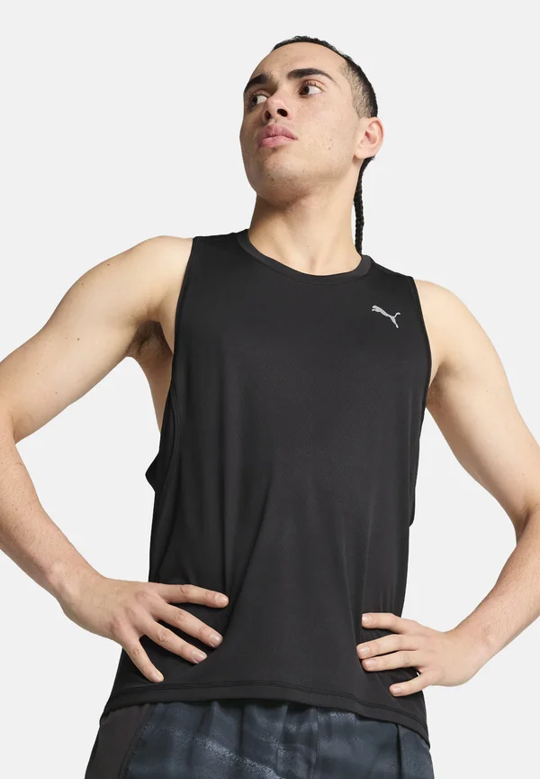 M RUN VELOCITY TANK  - Top - black