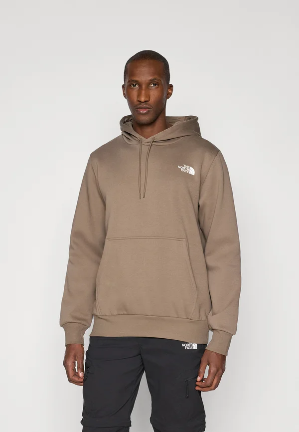 M SIMPLE DOME REGULAR HOODIE - Hoodie - mocha brown