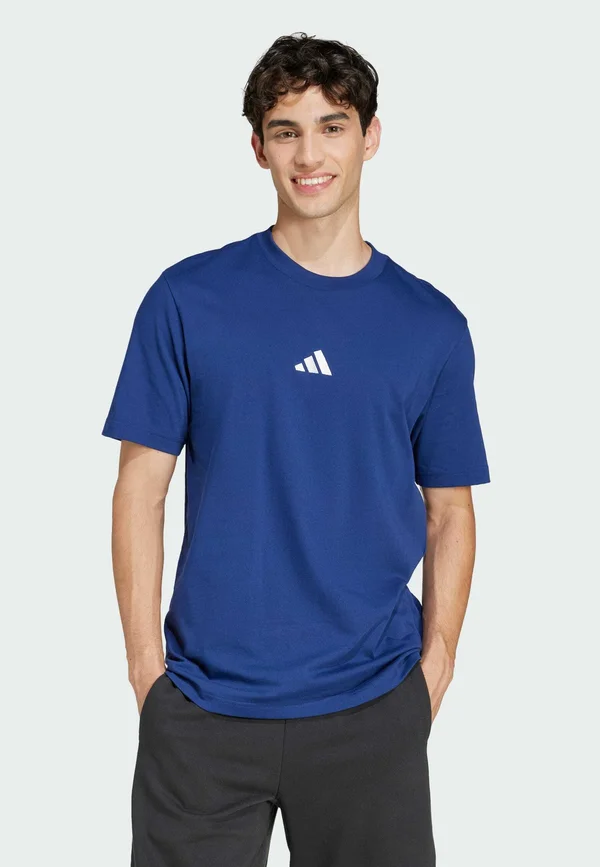 M SL SJ T - Basic T-shirt - dark blue white