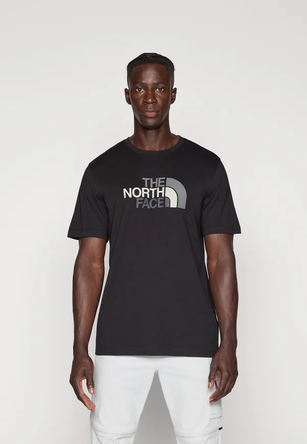 M SS EASY TEE - Print T-shirt - black