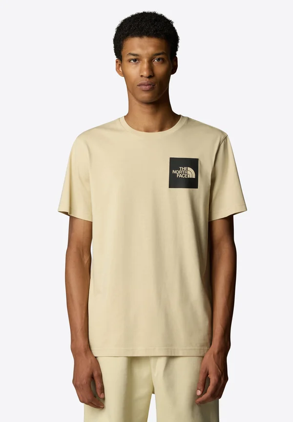 M SS FINE TEE - Print T-shirt - gravel
