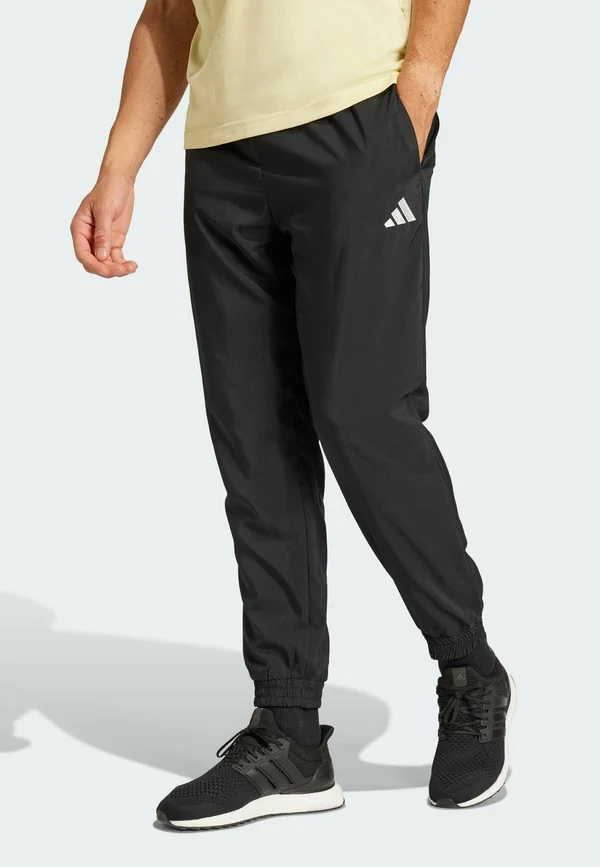M STANFRD E PT - Tracksuit bottoms - black   white