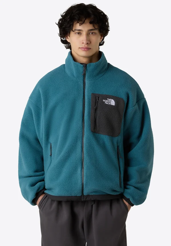 M YUMIORI REVERSIBLE JACKET - Fleece jacket - space asphalt grey