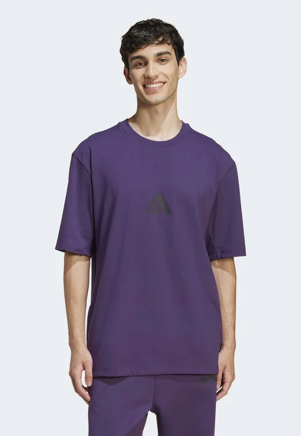 M Z N E TEE LO - Print T-shirt - aurora plum