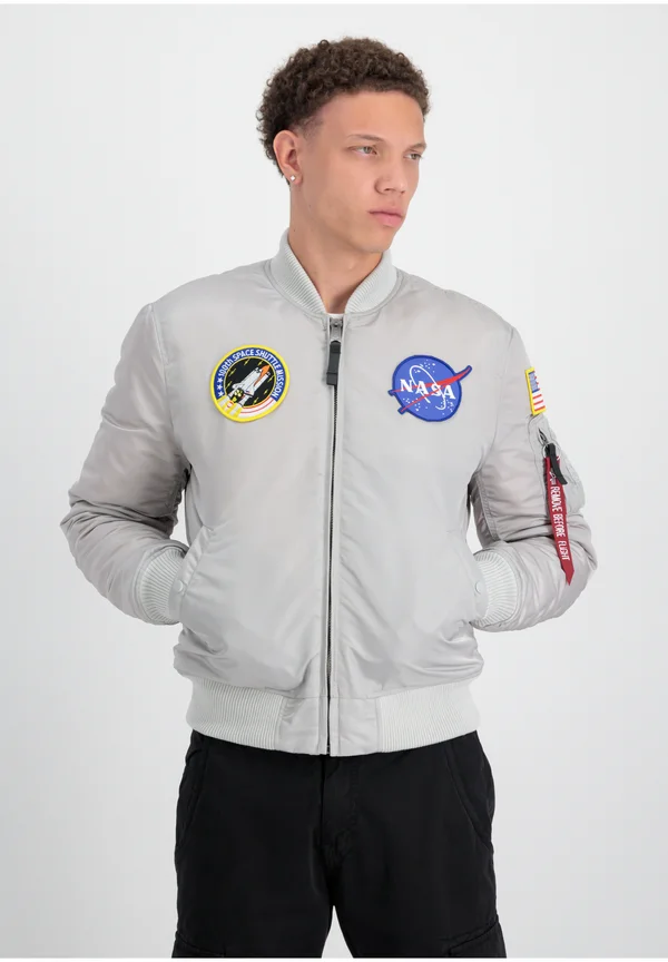 MA-1 VF NASA - Bomber Jacket - pastel grey