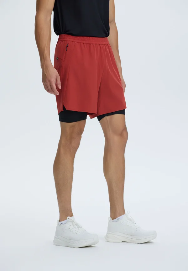 MAANINKA 2IN1 - 2-in-1 shorts - klassisch rot