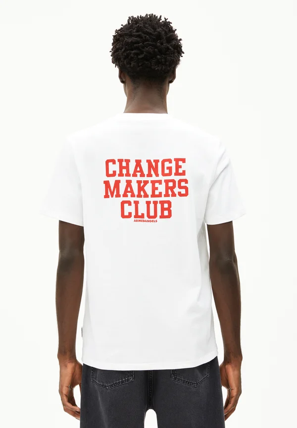MAARKOS CHANGEMAKERS - Print T-shirt - white