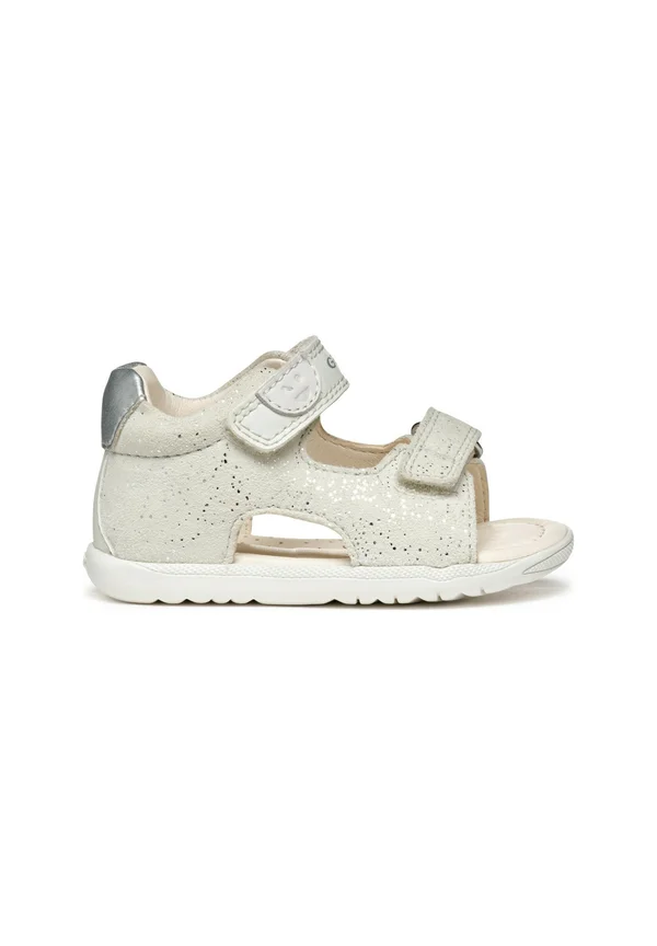 MACCHIA GIR - Walking sandals - white silver