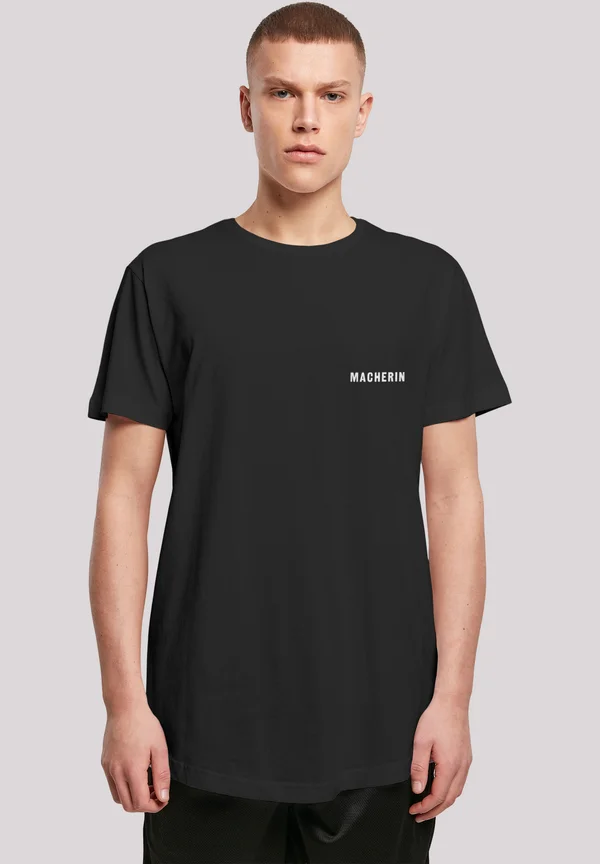 MACHERIN - Print T-shirt - black