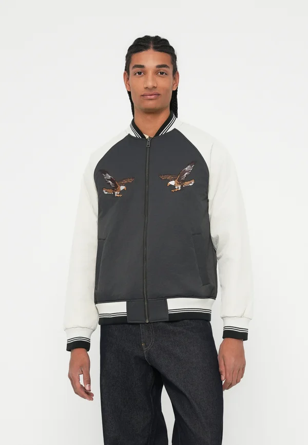 MADERA REV SOUVENIR - Bomber Jacket - jet black