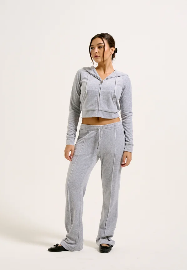 MADISON - Zip-up sweatshirt - silver