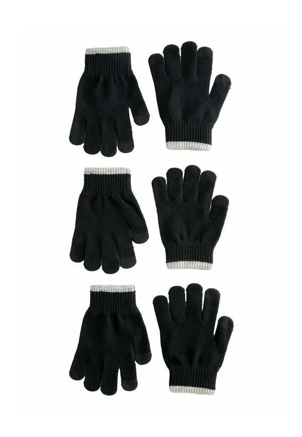 MAGIC 3 PACK - REGULAR FIT - Gloves - black