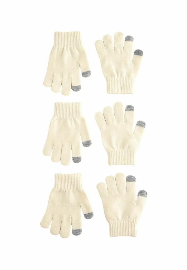 MAGIC 3 PACK - REGULAR FIT - Gloves - ecru