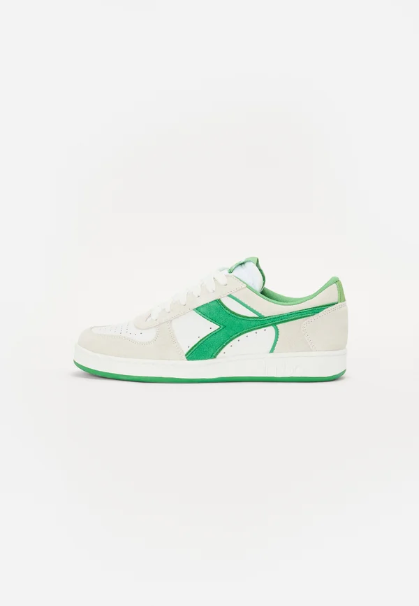 MAGIC BASKET LOW UNISEX - Trainers - white/island green