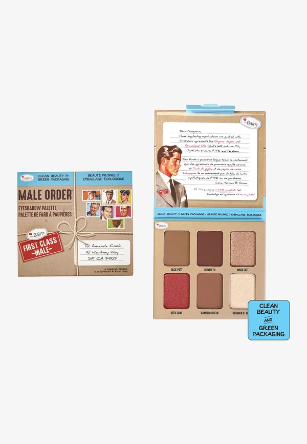 MALE ORDER PALETTE - Eyeshadow palette - first class