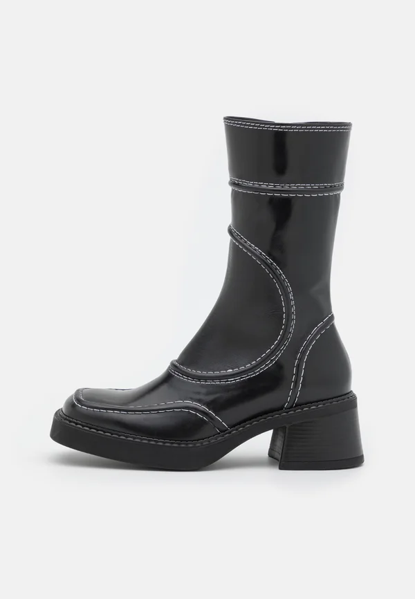MALENE - Platform boots - black