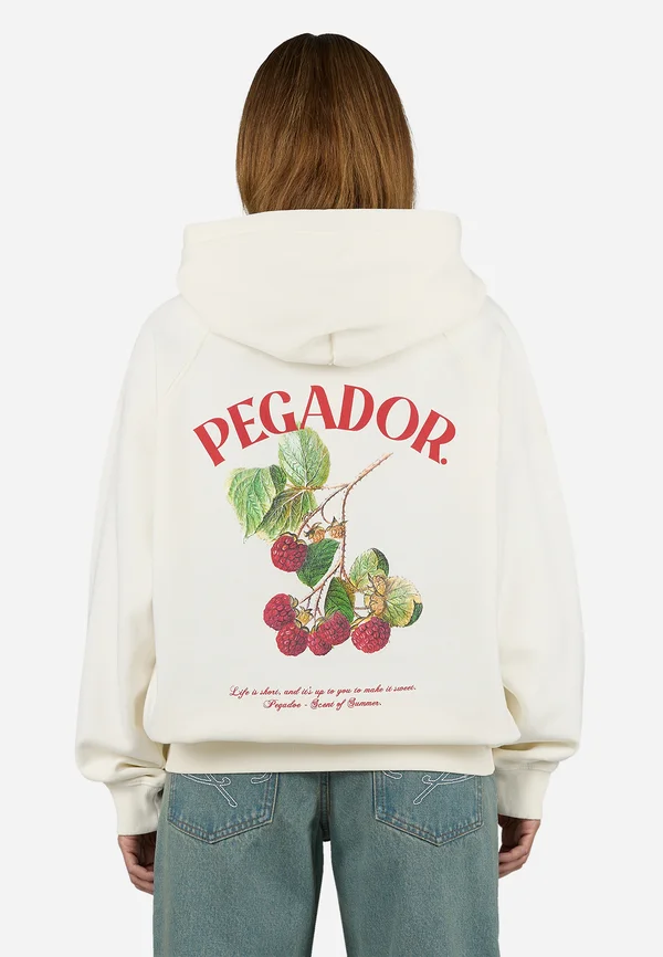 MALLI OVERSIZED RAGLAN HOODIE - Sweatshirt - washed unbleached