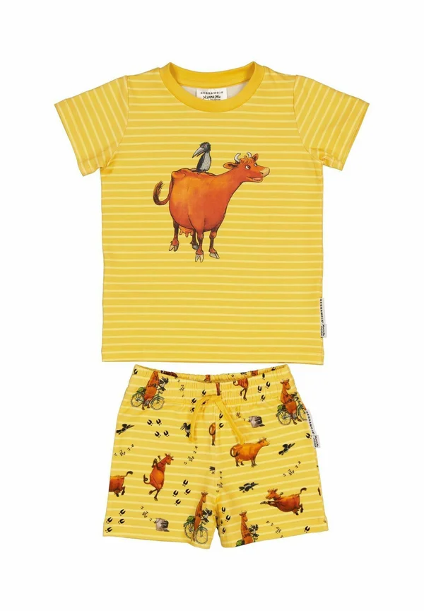 MAMMA MU SUMMER - Pyjama set - yellow stripe