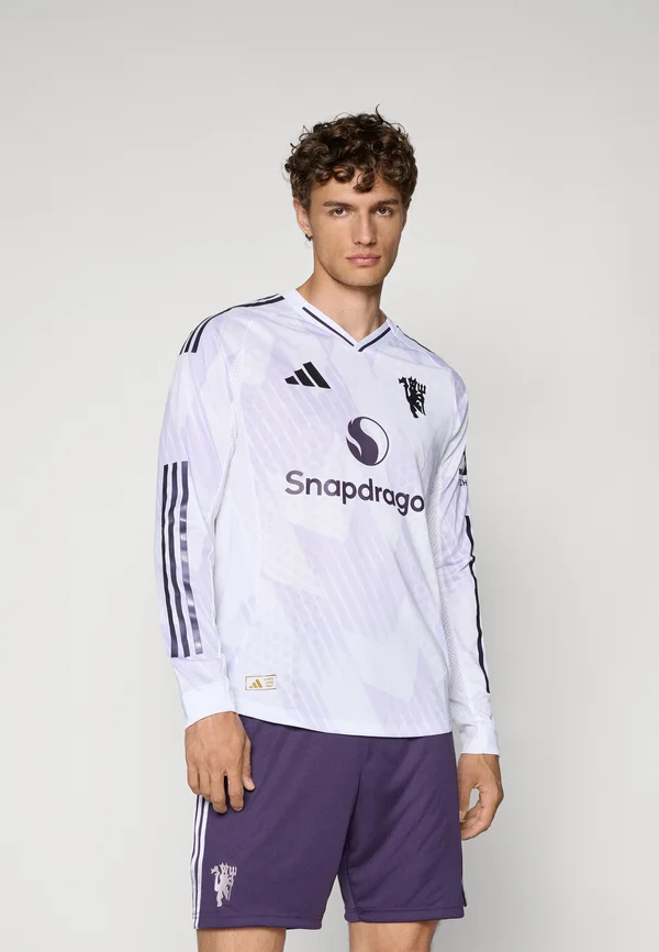 MANCHESTER UNITED 25/26 AWAY AUTHENTIC JERSEY LONGSLEEVE - Goalkeeper shirt - white