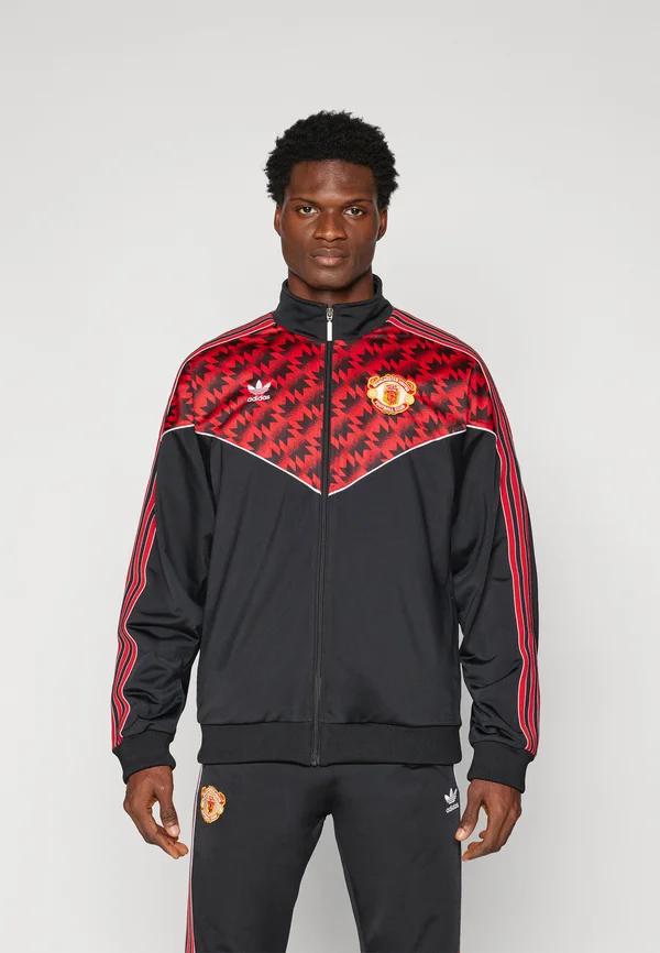 MANCHESTER UNITED JACKET - Club wear - black