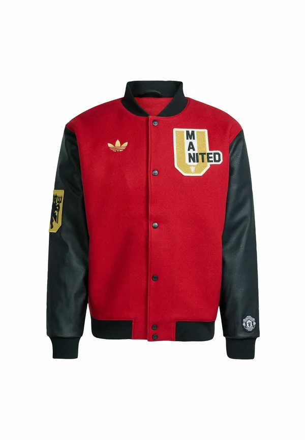 MANCHESTER UNITED VRCT - Bomber Jacket - active maroon