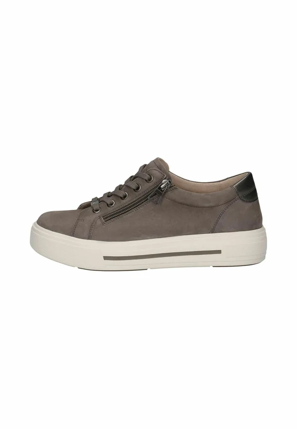 MANOU - Trainers - dk taupe suede
