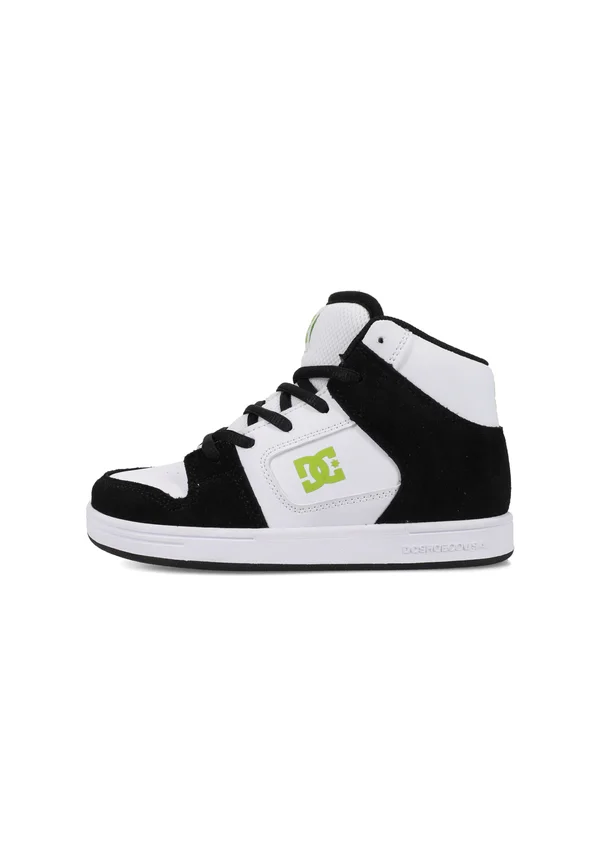 MANTECA - High-top trainers - black white lime