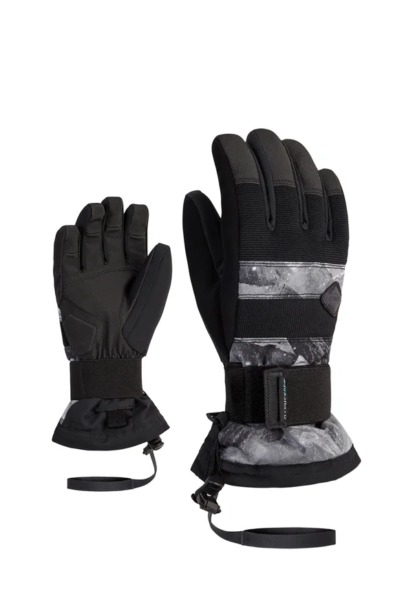 MANU AS R - Gloves - grey mountain print