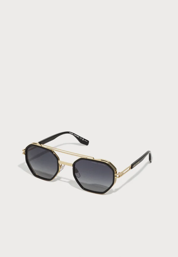MARC  - Sunglasses - gold-coloured/ black