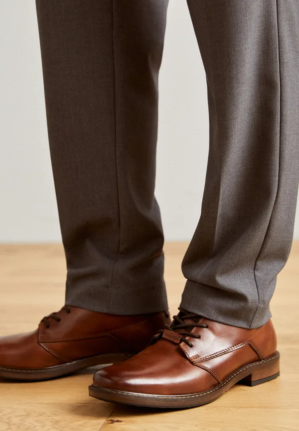 MARCELLO  - Smart lace-ups - cognac
