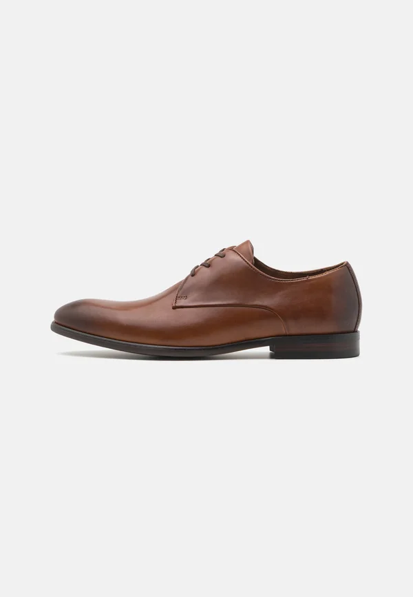 MARCELUS - Smart lace-ups - cognac