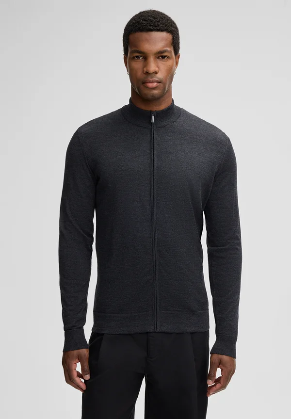 MAREK - Cardigan - anthrazit