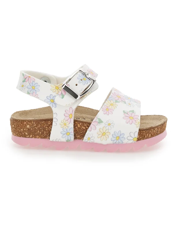 MARGHERITINE - Sandals - bianco/rosa