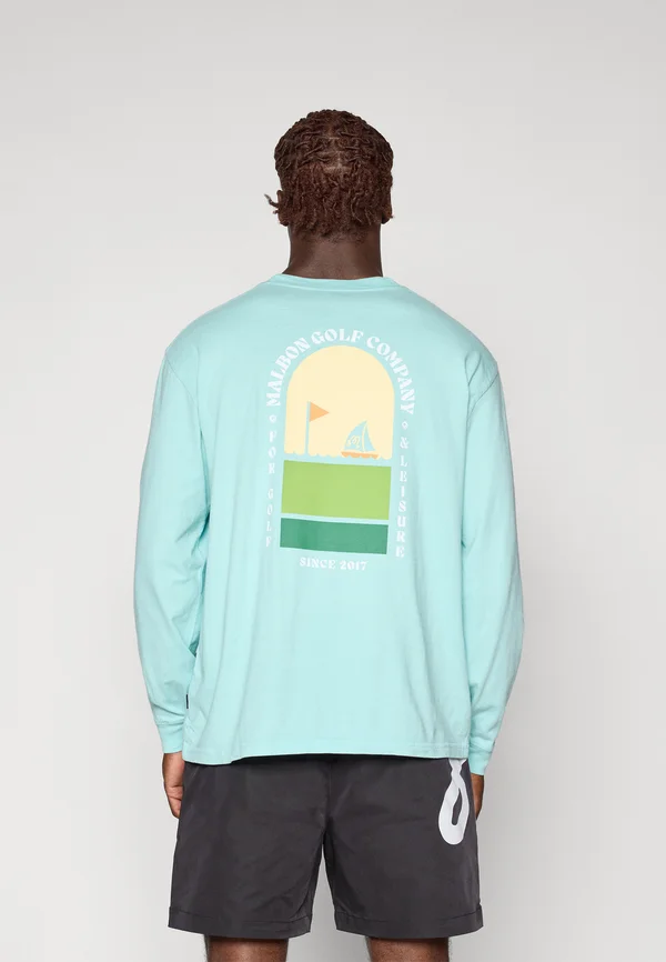 MARINA TEE - Long sleeved top - light blue