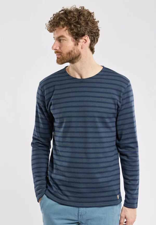 MARINIÈRE BIO - Long sleeved top - tornade marine deep