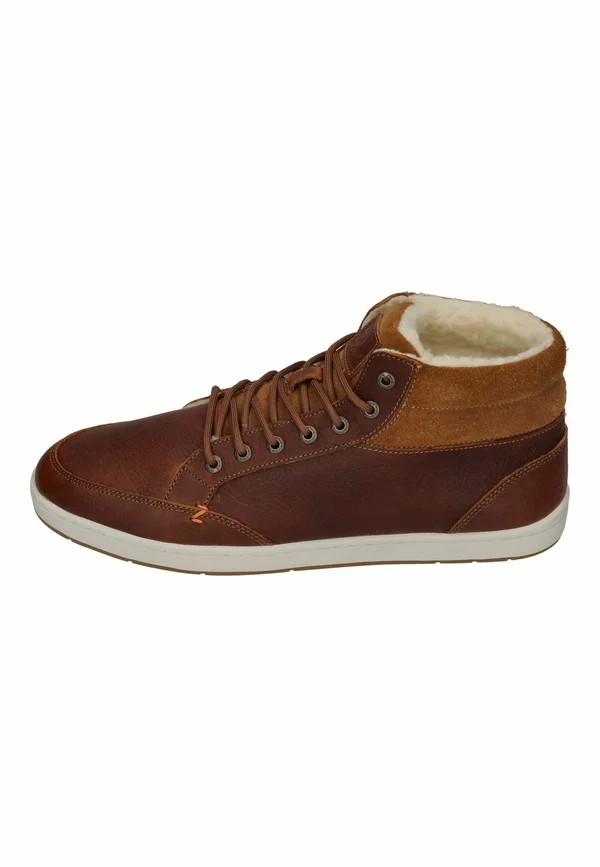 MARK - High-top trainers - cognac