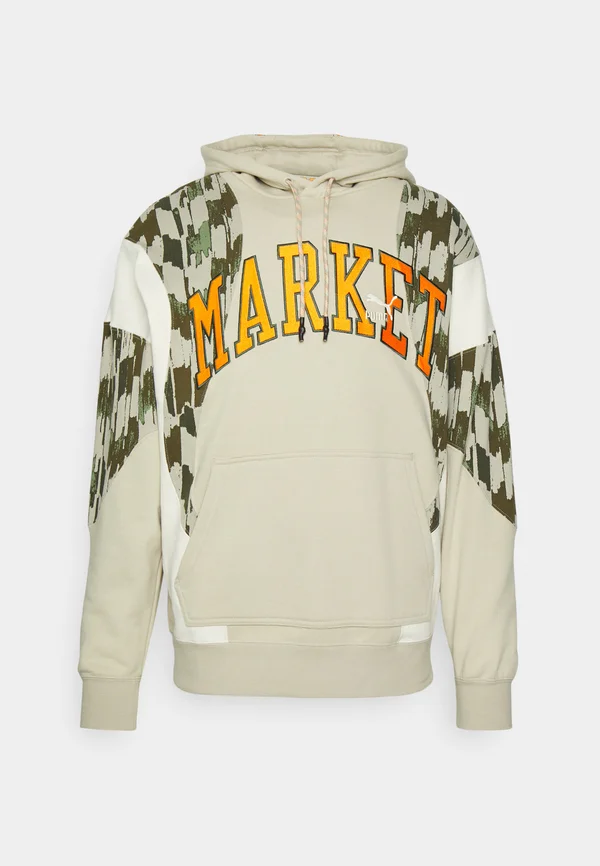 MARKET RELAXED HOODIE UNISEX - Hoodie - putty
