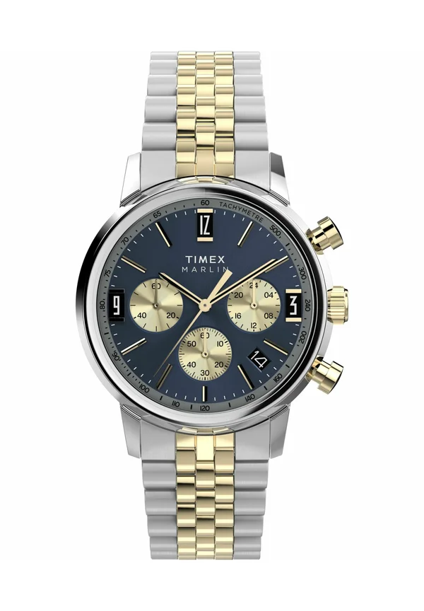 Marlin® Quartz Chronograph - Chronograph watch - two tone and blue