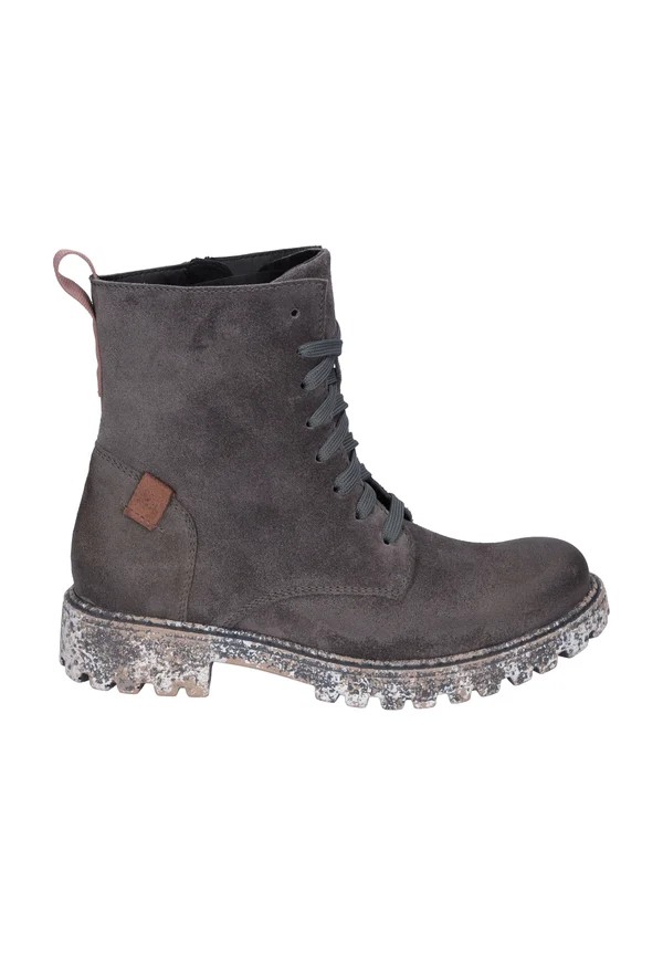 MARTA  - Lace-up boots - asphalt kombi