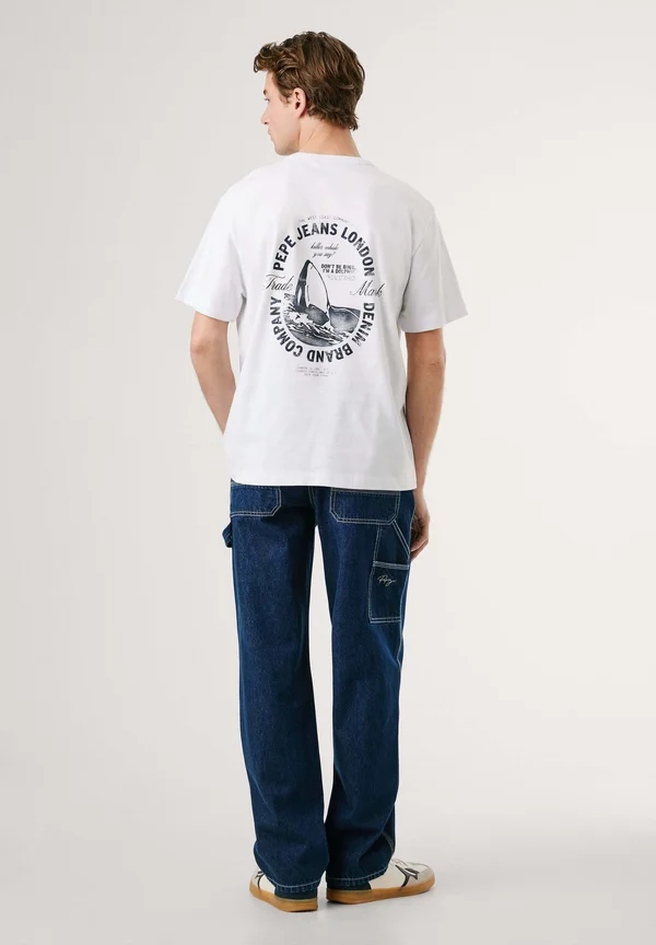 MARTIN TEE - Print T-shirt - white