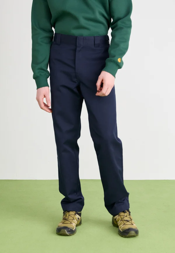 MASTER PANT - Trousers - dark navy rinsed