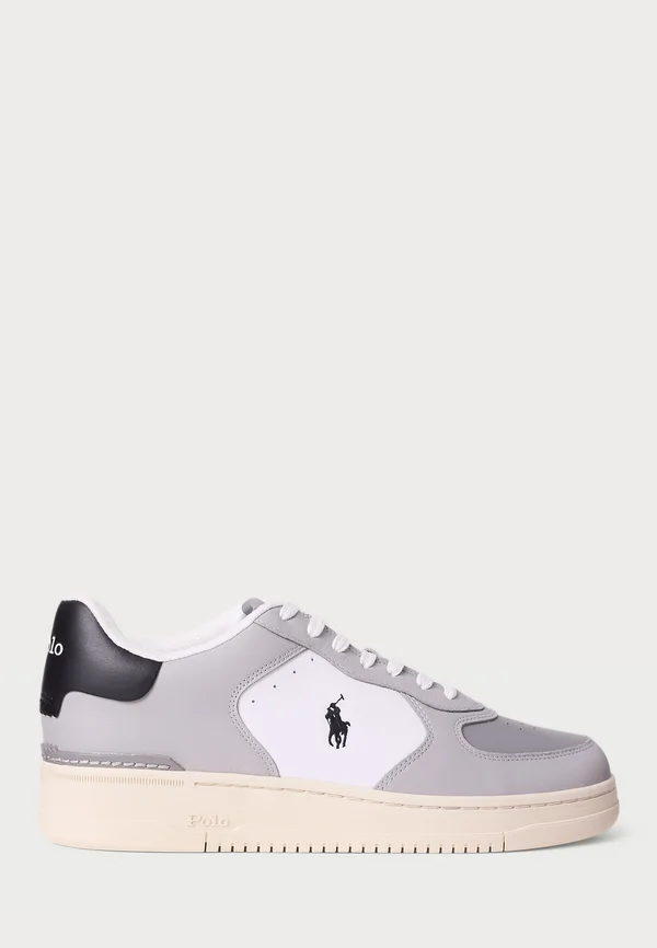 MASTERS COURT LEATHER SNEAKER UNISEX - Trainers - tonal channel grey