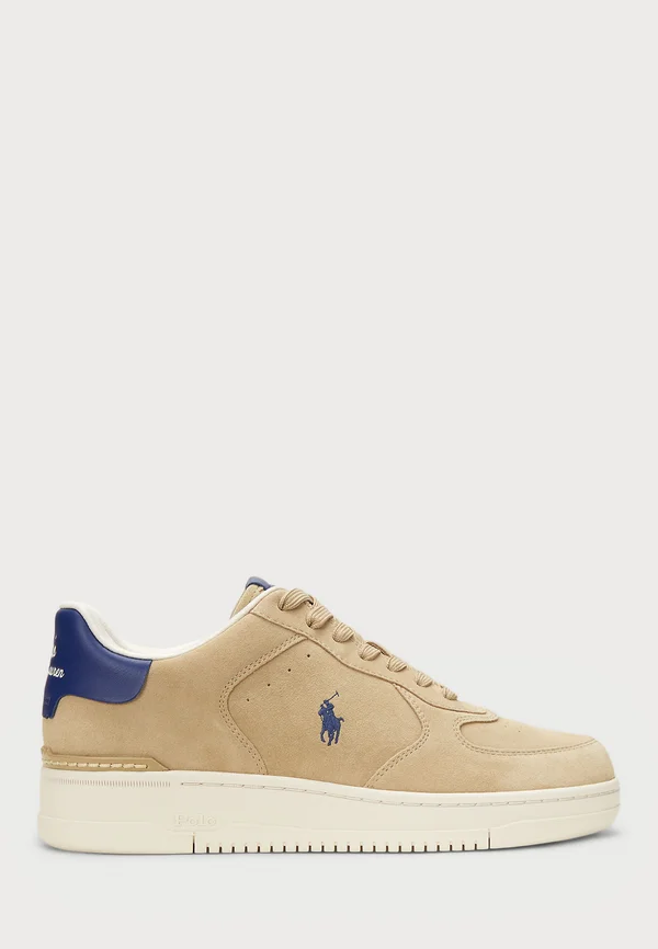 MASTERS COURT SUEDE SNEAKER UNISEX - Trainers - bone/light navy