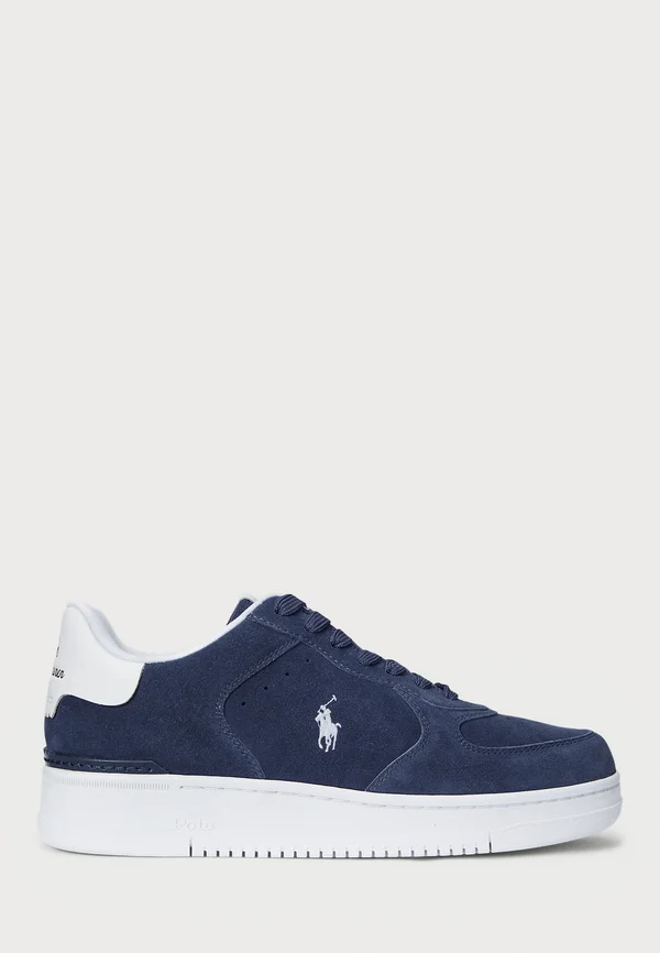 MASTERS COURT SUEDE SNEAKER UNISEX - Trainers - light navy/white
