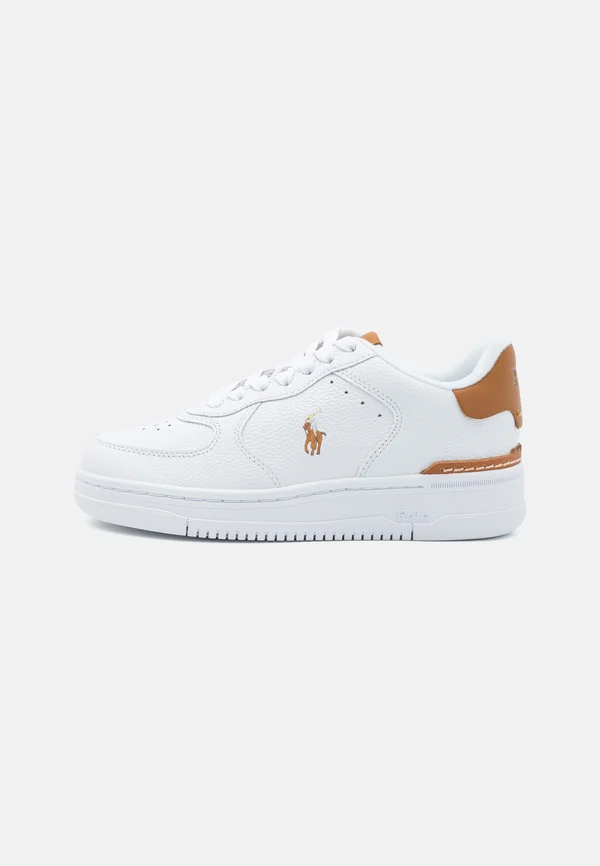 MASTERS TOP LACE UNISEX - Trainers - white/tan