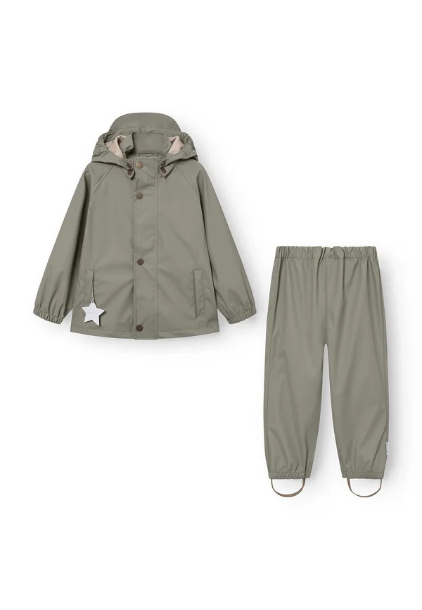 MATREINAR RAIN SET UNISEX - Waterproof jacket - vert