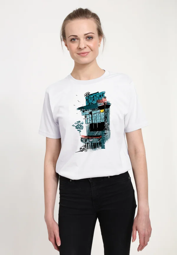 MATT KEELING APOTHESCARY - Print T-shirt - white